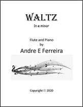 Waltz in e minor Flute Solo P.O.D. cover